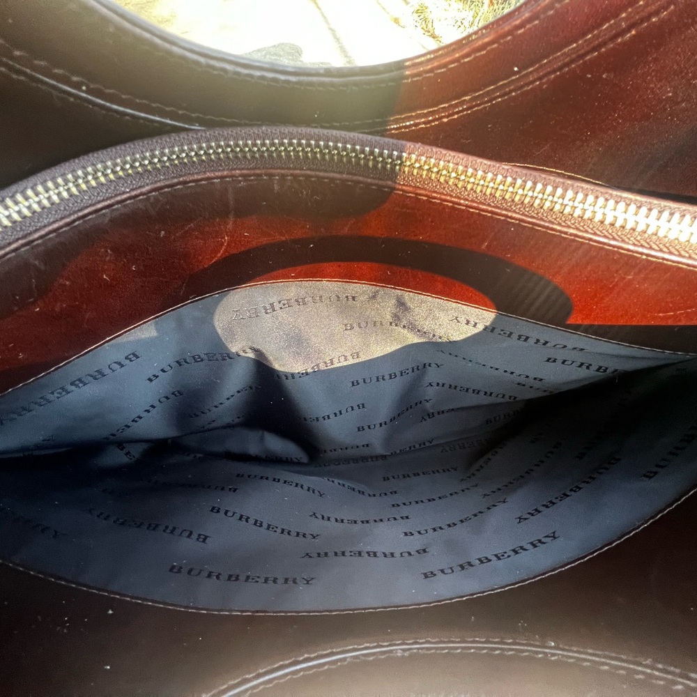 AUTHENTIC Vintage Burberry London Tote Bag - Picture 9 of 14